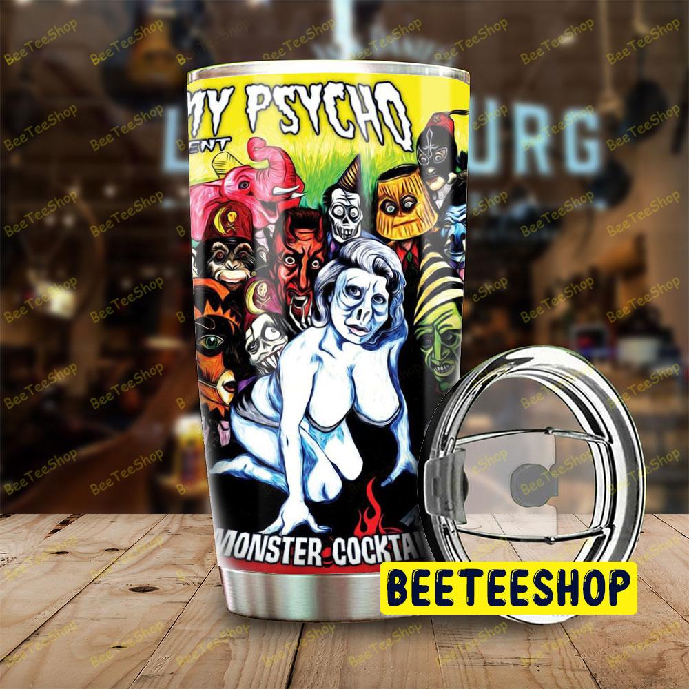 Psycho Mad Monster Party Halloween Beeteeshop Tumbler