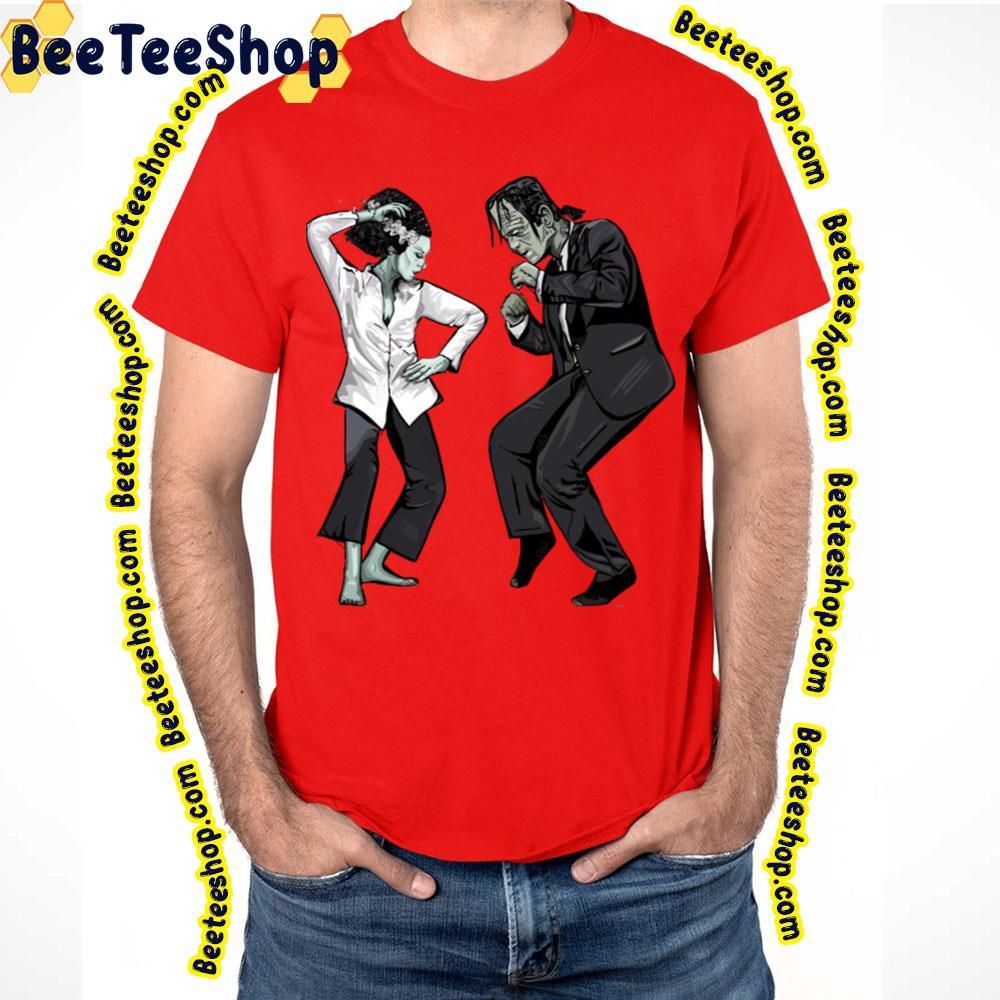 Pulp Frankenstein Happy Halloween Beeteeshop Trending Unisex T-Shirt