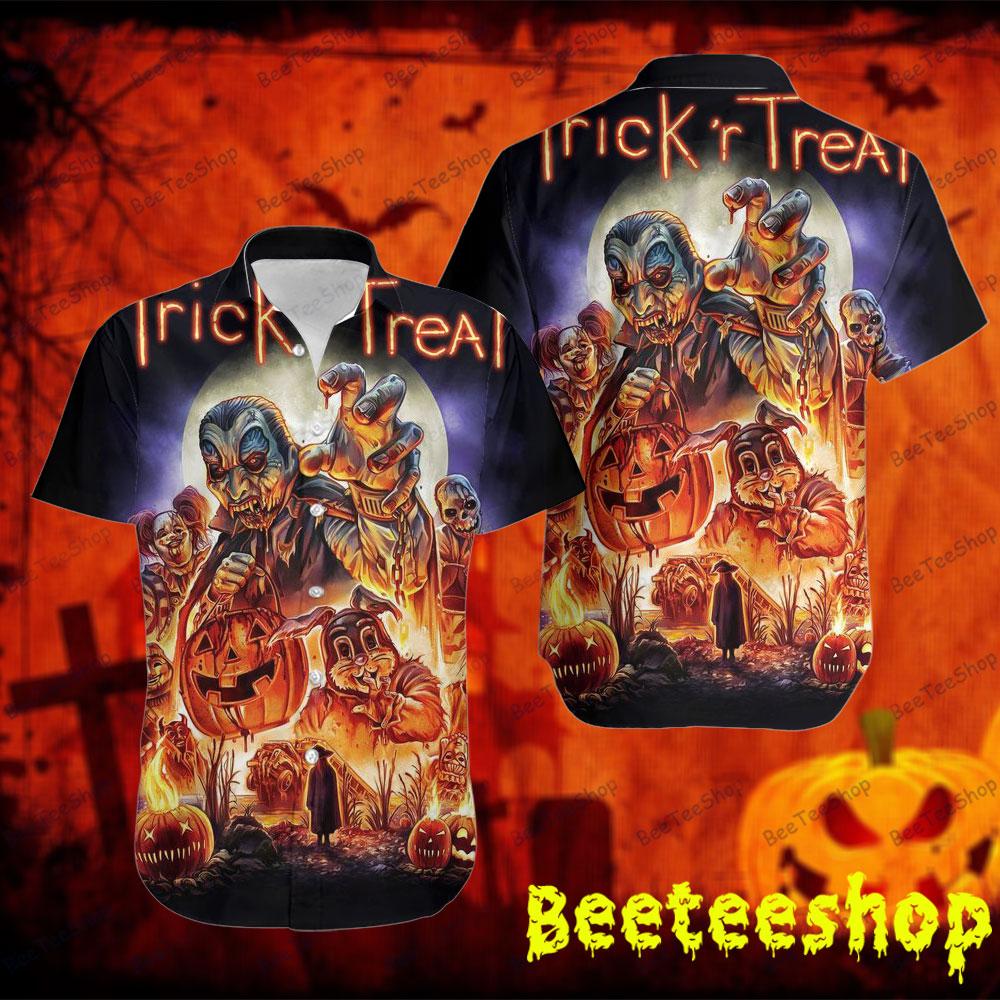 Pumpkin Trick ‘R Treat Halloween Beeteeshop Hawaii Shirt