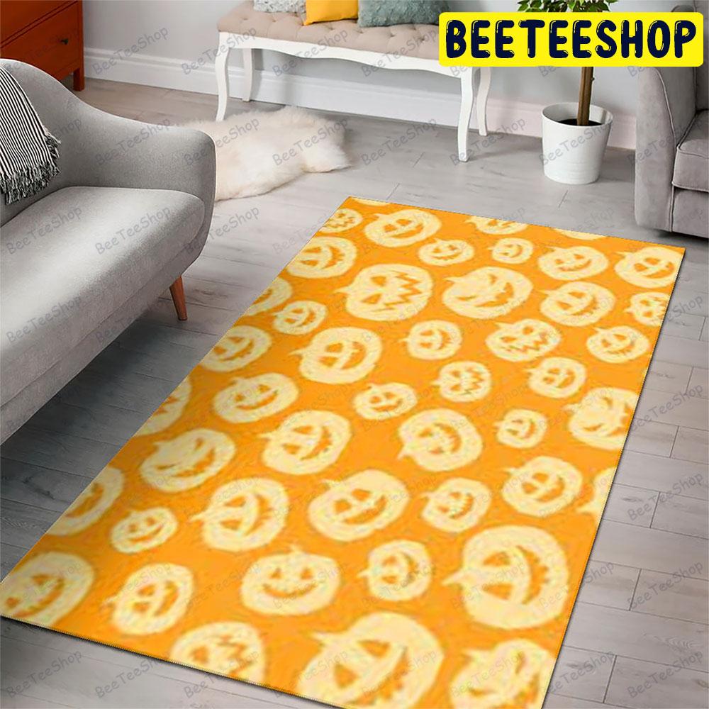 Pumpkins Halloween Pattern 012 Beeteeshop Rug Rectangle