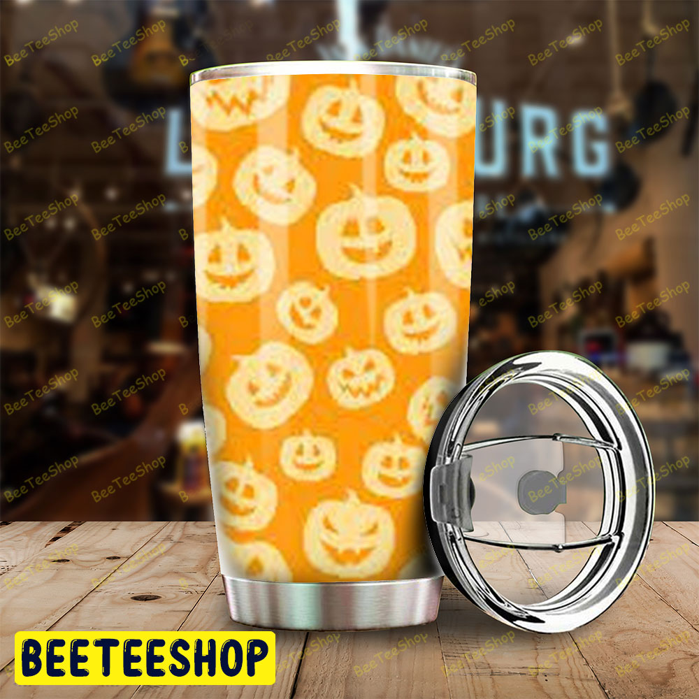 Pumpkins Halloween Pattern 012 Tumbler