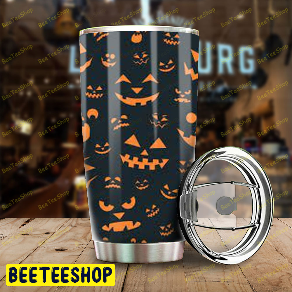 Pumpkins Halloween Pattern 017 Tumbler