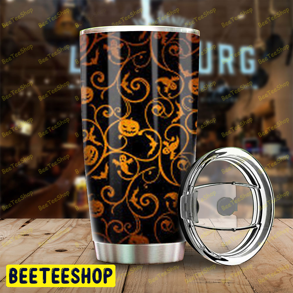 Pumpkins Halloween Pattern 020 Tumbler