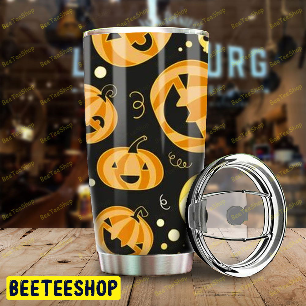 Pumpkins Halloween Pattern 027 Tumbler