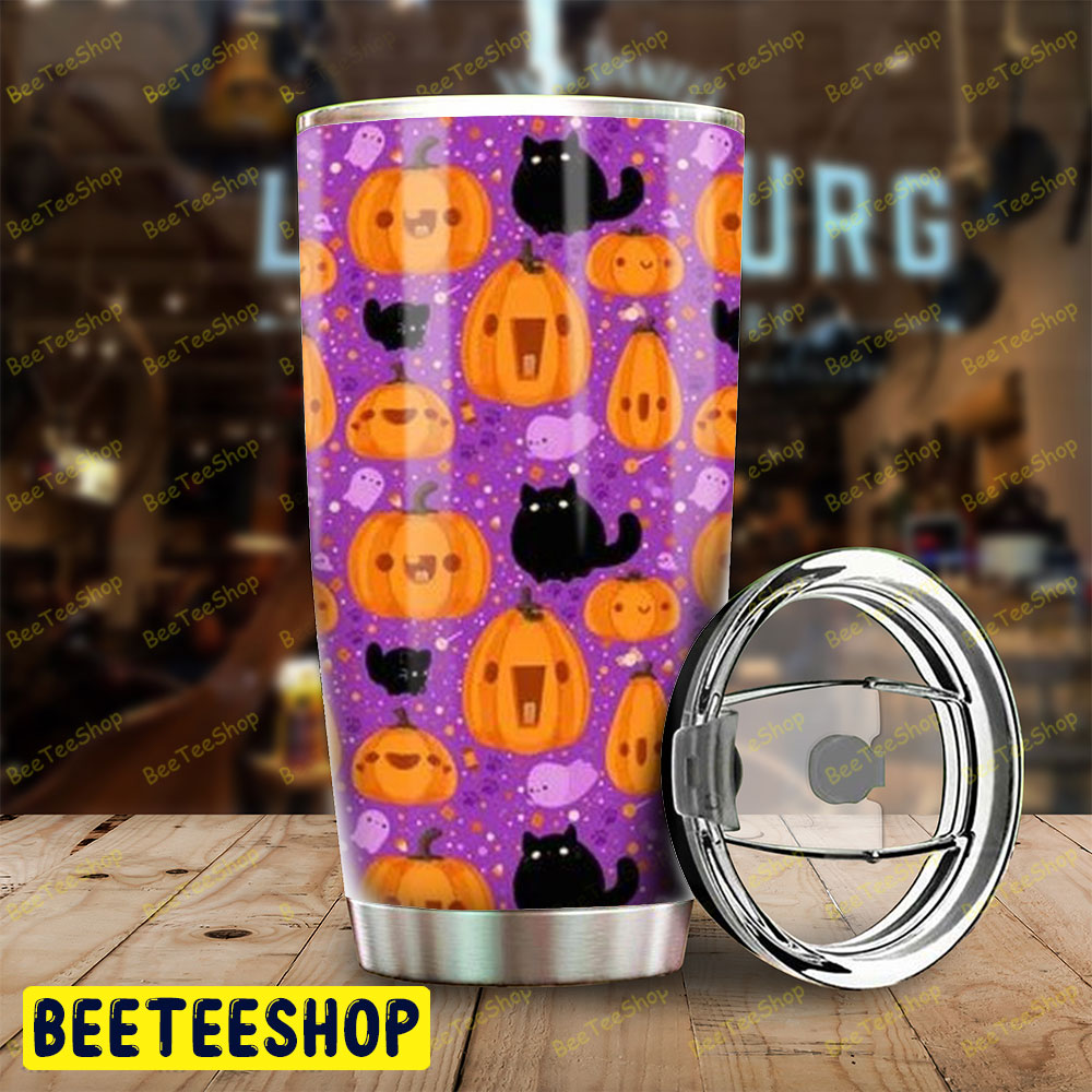 Pumpkins Halloween Pattern 034 Tumbler