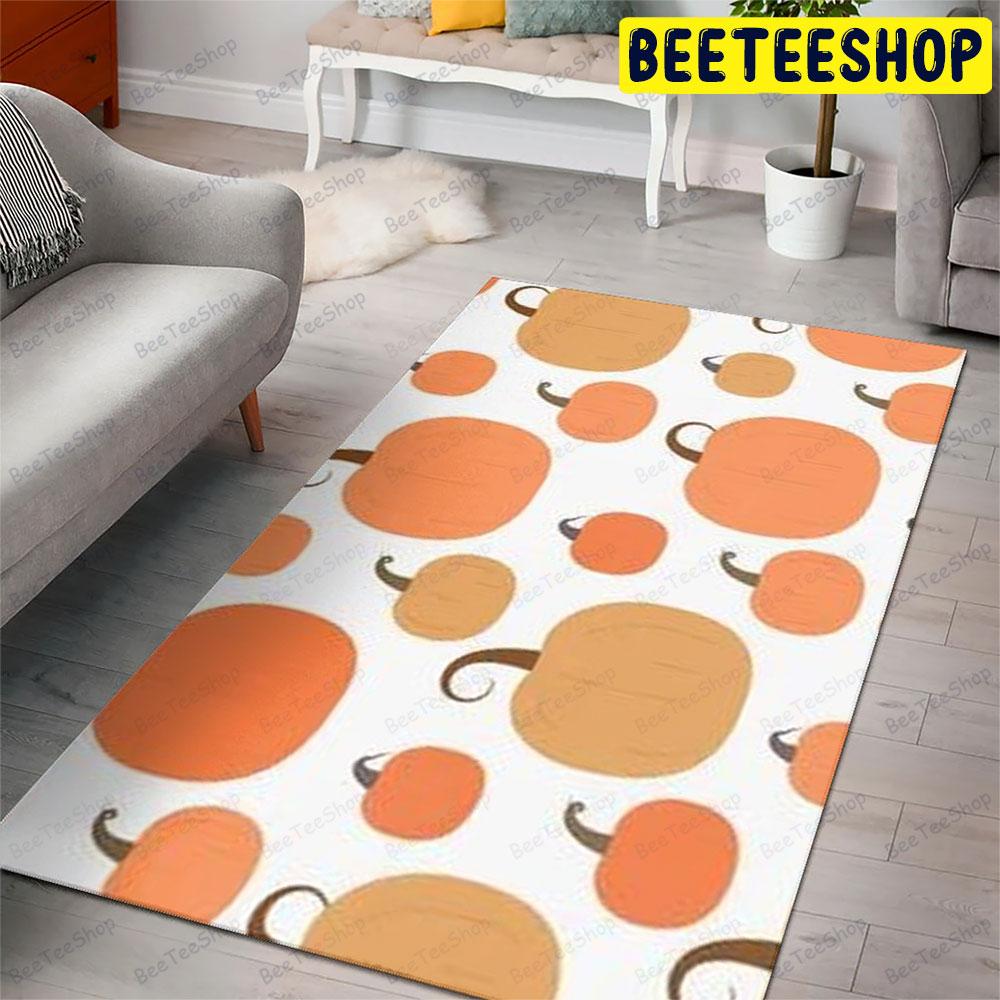 Pumpkins Halloween Pattern 097 Beeteeshop Rug Rectangle