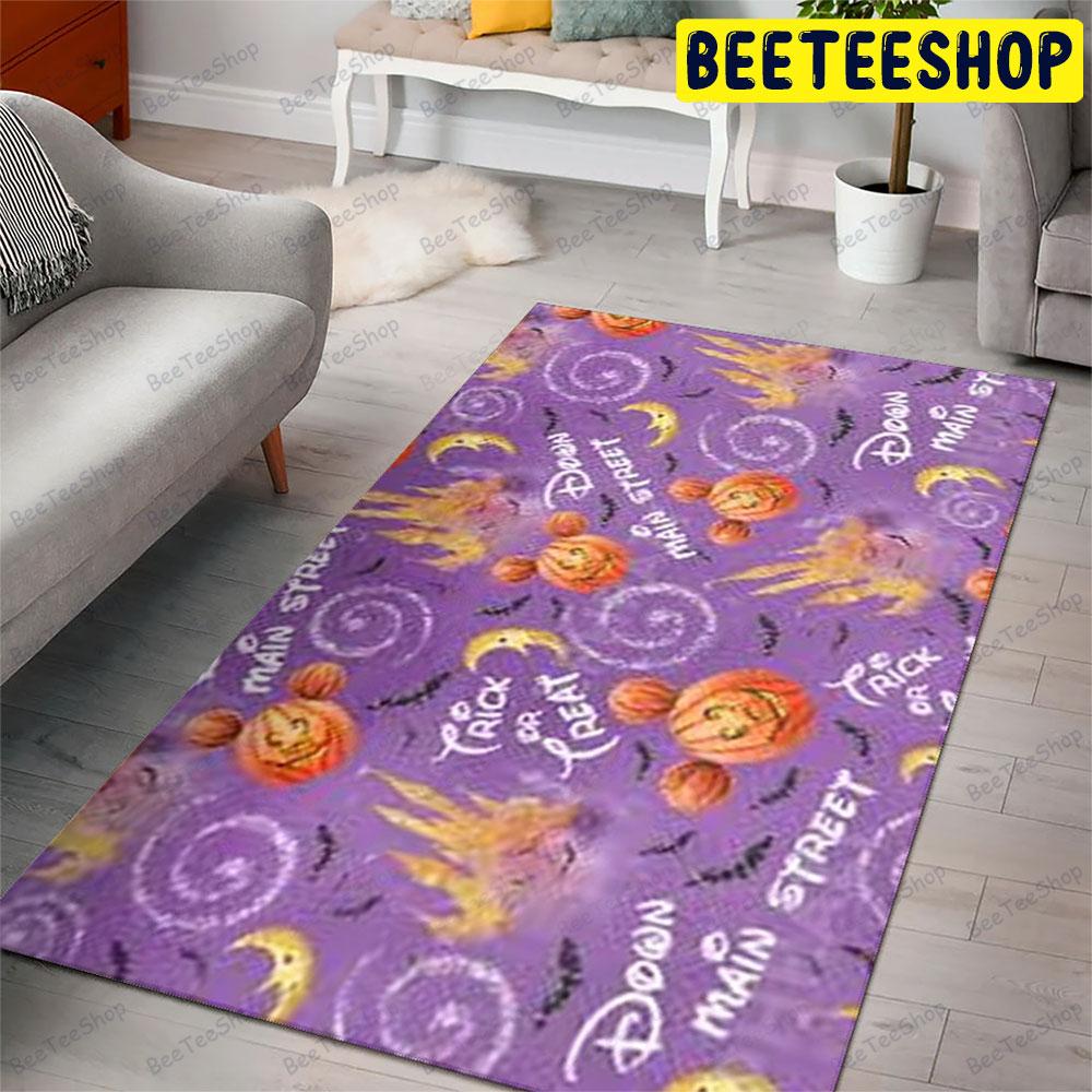 Pumpkins Halloween Pattern 104 Beeteeshop Rug Rectangle