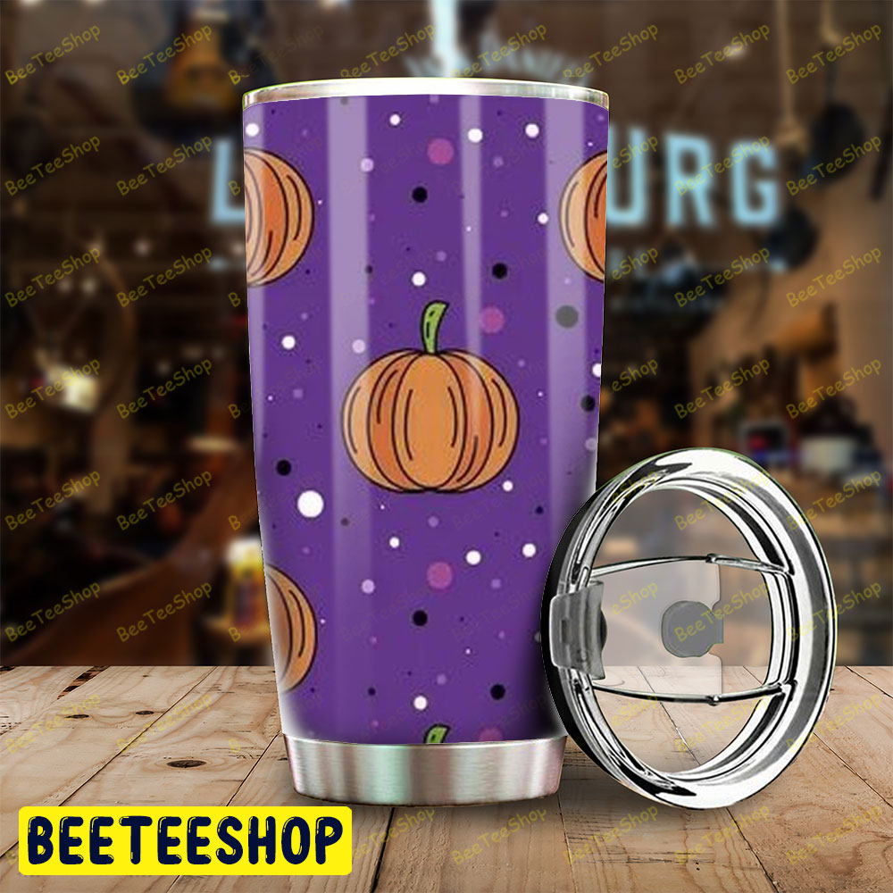 Pumpkins Halloween Pattern 117 Tumbler