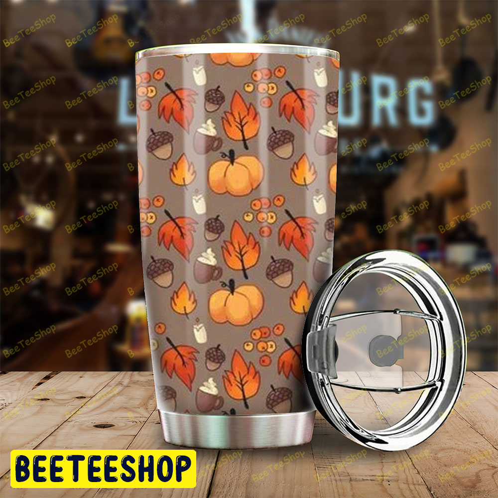 Pumpkins Halloween Pattern 119 Tumbler