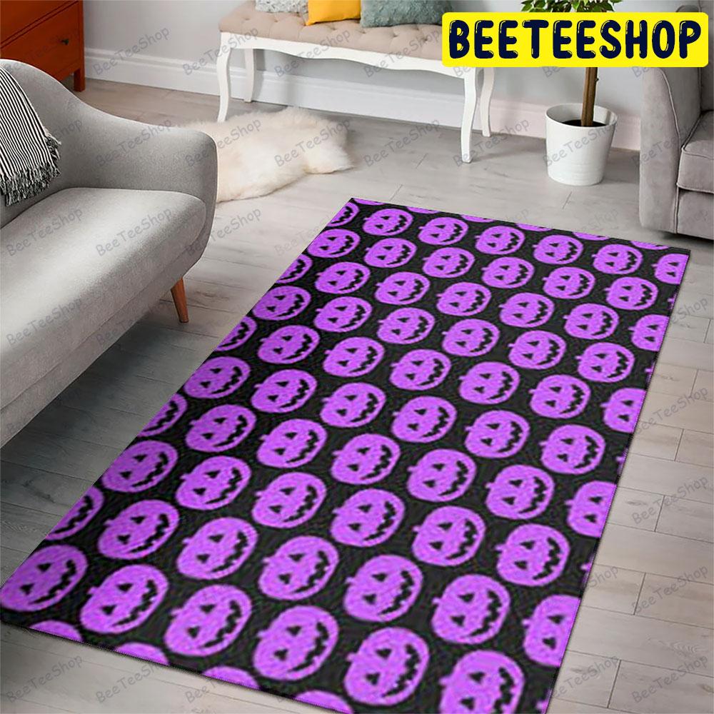 Pumpkins Halloween Pattern 137 Beeteeshop Rug Rectangle