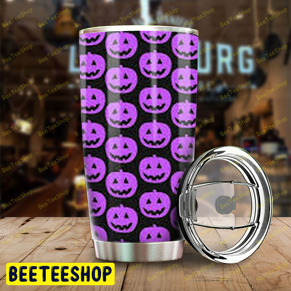 Pumpkins Halloween Pattern 137 Tumbler