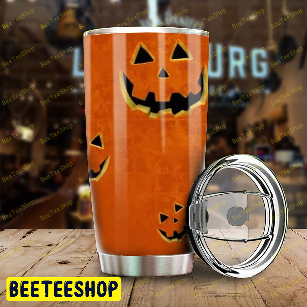 Pumpkins Halloween Pattern 148 Tumbler