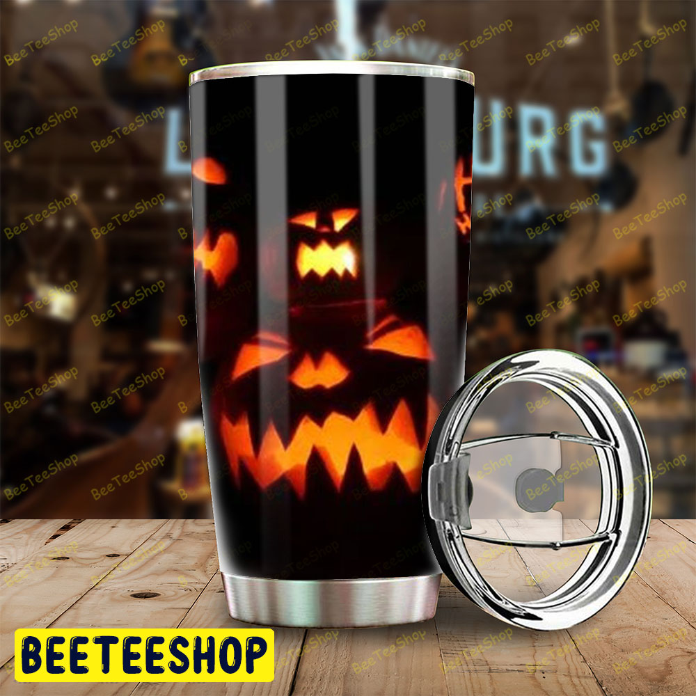 Pumpkins Halloween Pattern 201 Tumbler