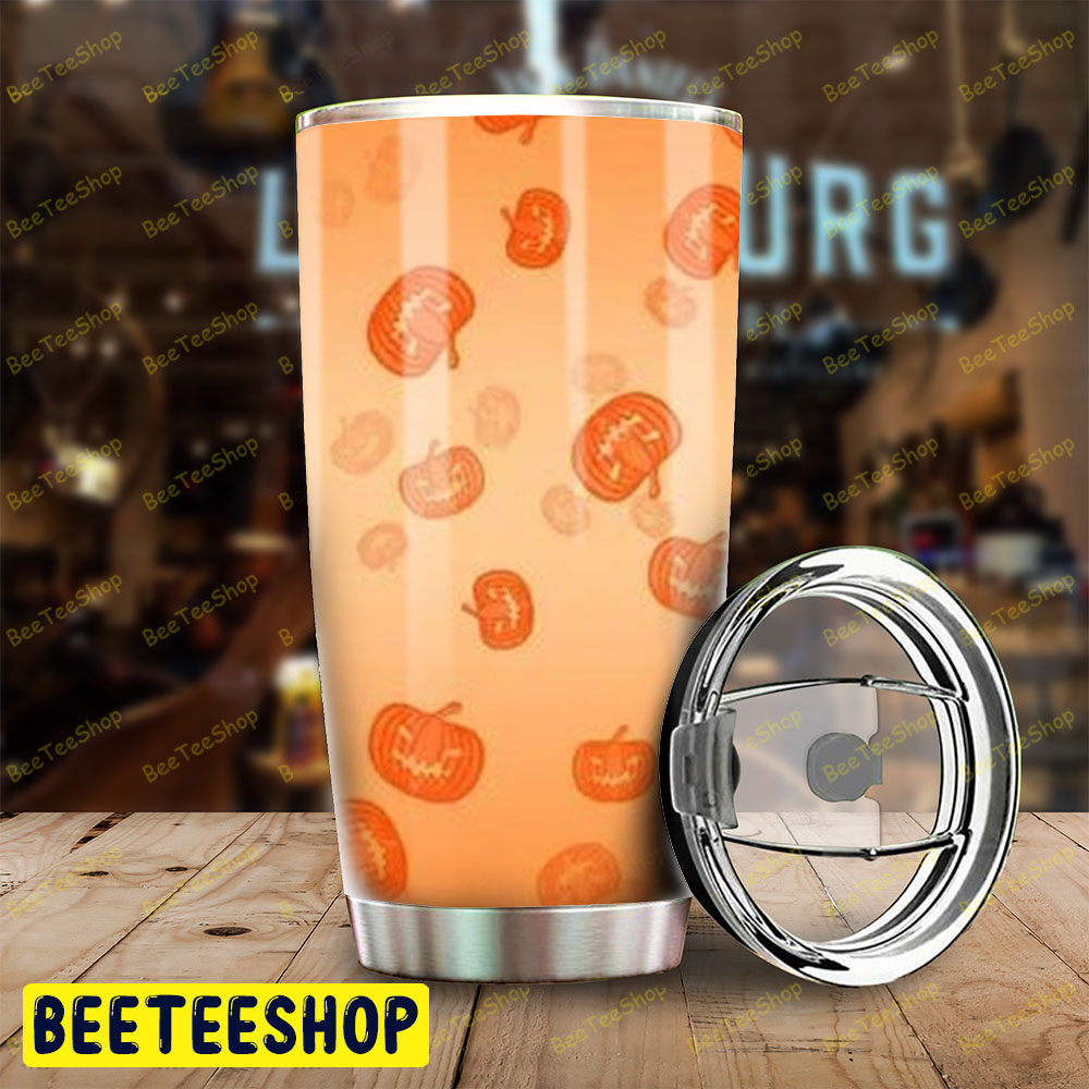 Pumpkins Halloween Pattern 216 Tumbler