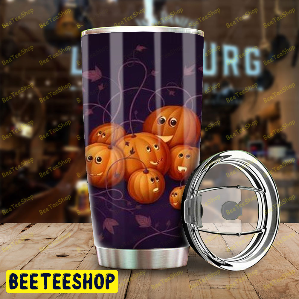 Pumpkins Halloween Pattern 228 Tumbler