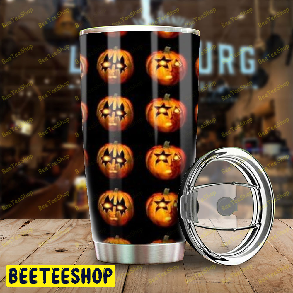 Pumpkins Halloween Pattern 267 Tumbler