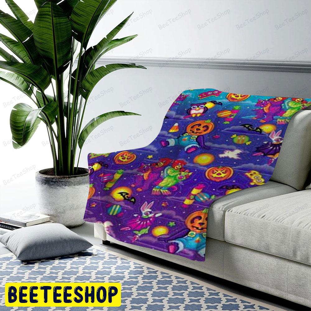 Pumpkins Halloween Pattern 3 Beeteeshop US Cozy Blanket