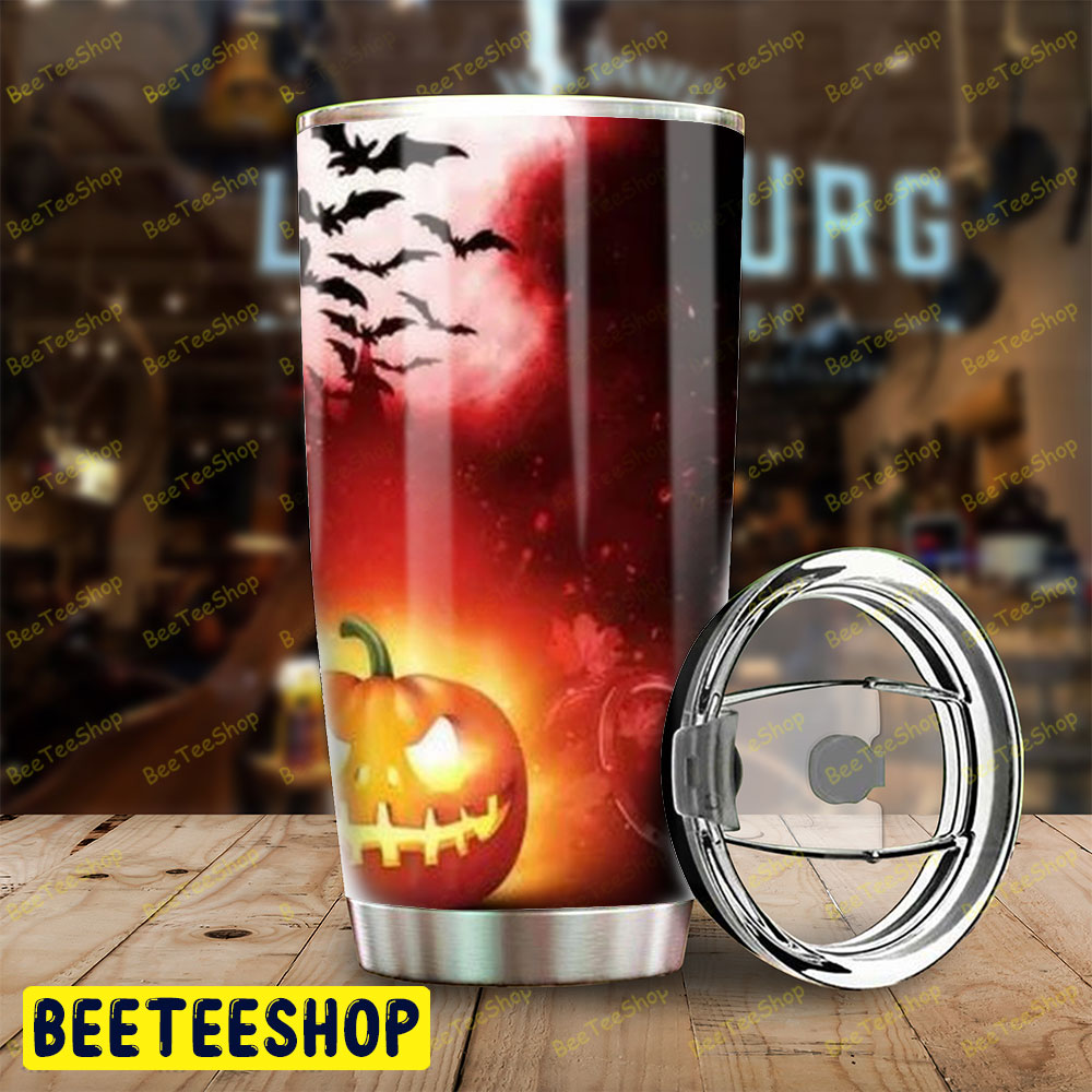 Pumpkins Halloween Pattern 386 Tumbler