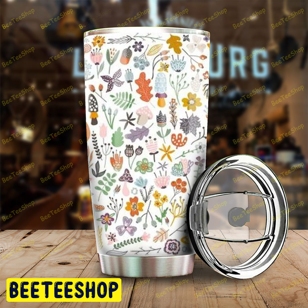 Pumpkins Halloween Pattern 398 Tumbler