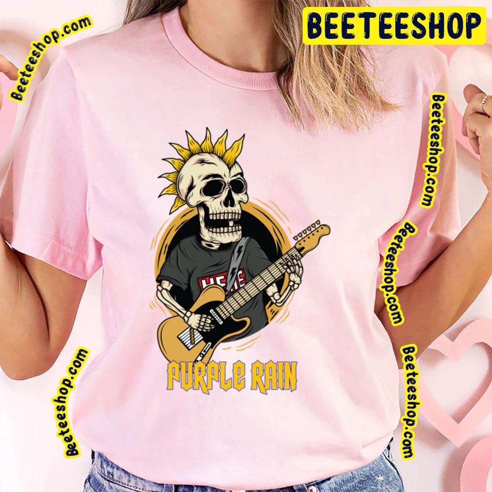 Punk Purple Rain Beeteeshop Trending Unisex T-Shirt