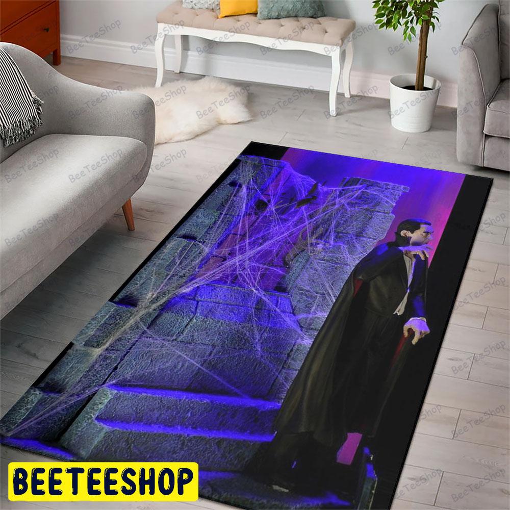 Purple Light Lugosi Dracula Halloween Beeteeshop Rug Rectangle