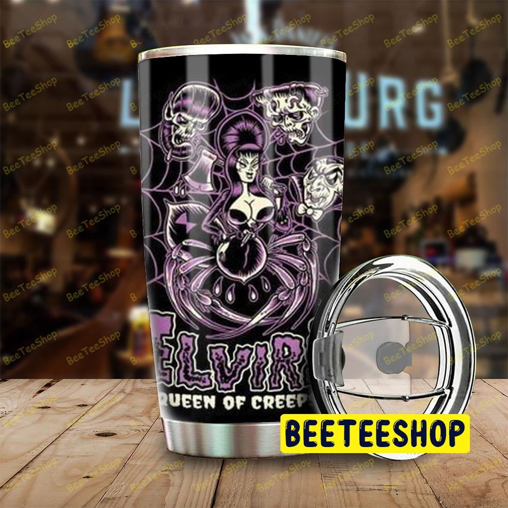 Queen Of Creeps Elvira Mistress Of The Dark Halloween Beeteeshop Tumbler