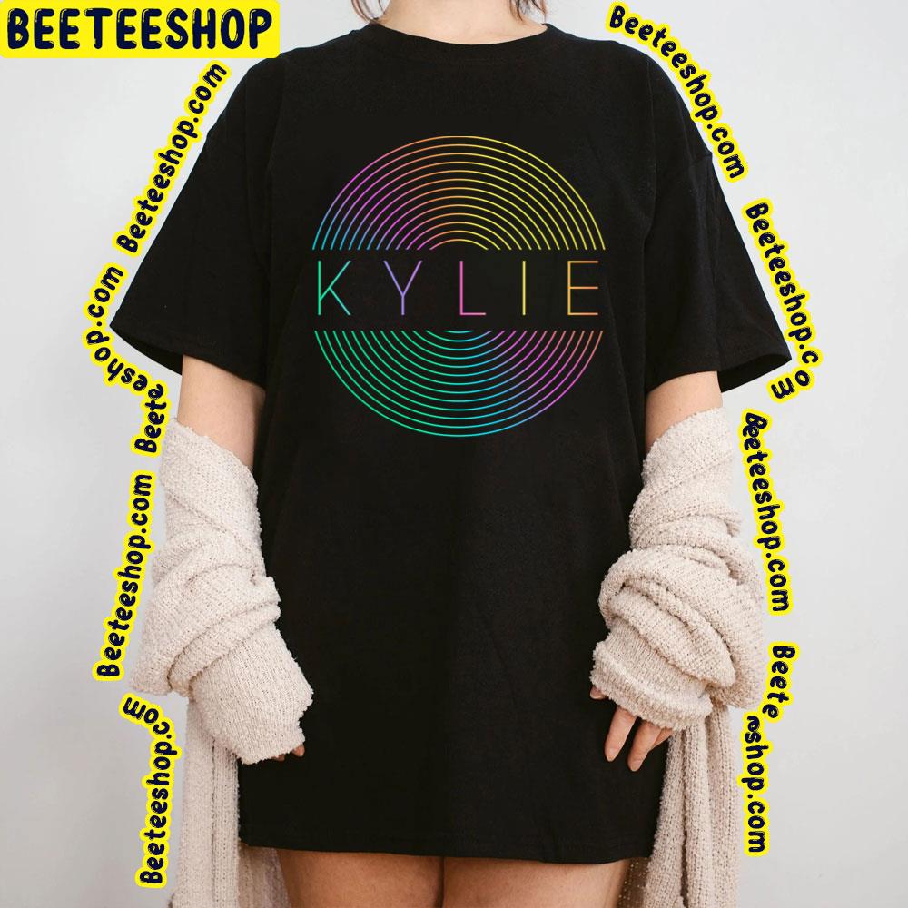 Rainbow Vinyl Kylie Minogue Trending Unisex T-Shirt