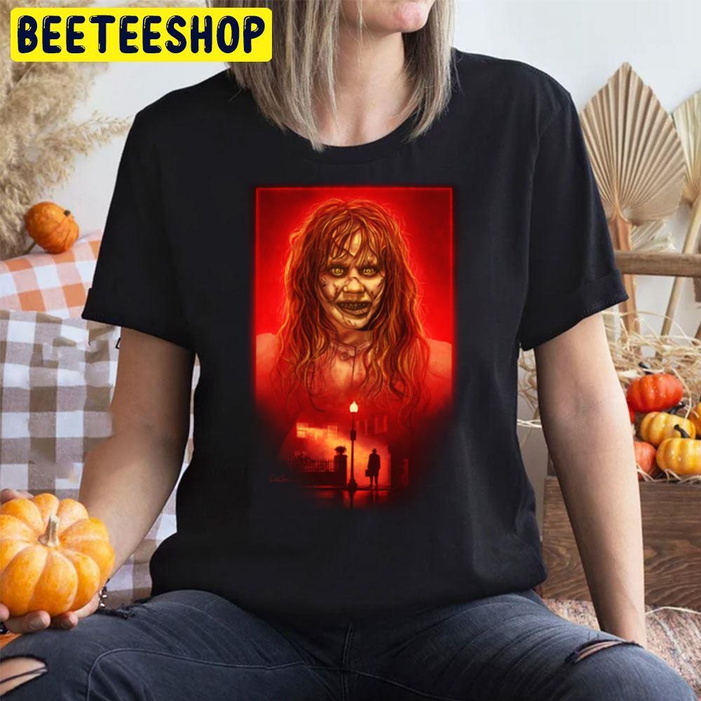 Red Dark The Exorcist Happy Halloween Beeteeshop Trending Unisex T-Shirt