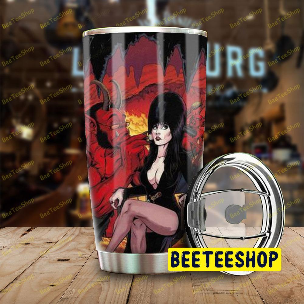 Red Demon Elvira Mistress Of The Dark Halloween Beeteeshop Tumbler