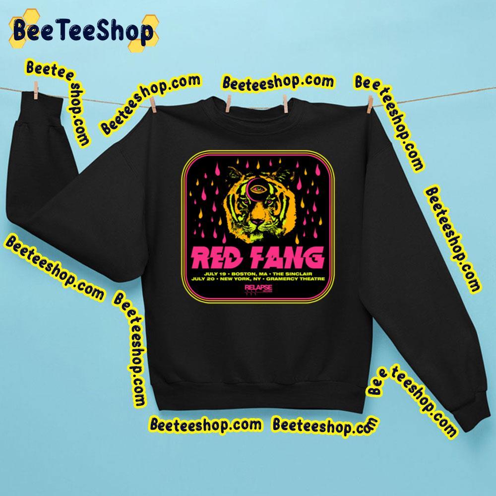 Red Fang Tour July 2023 Beeteeshop Trending Unisex Sweatshirt