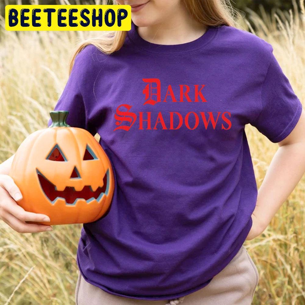 Red Logo Dark Shadows Happy Halloween Beeteeshop Trending Unisex T-Shirt