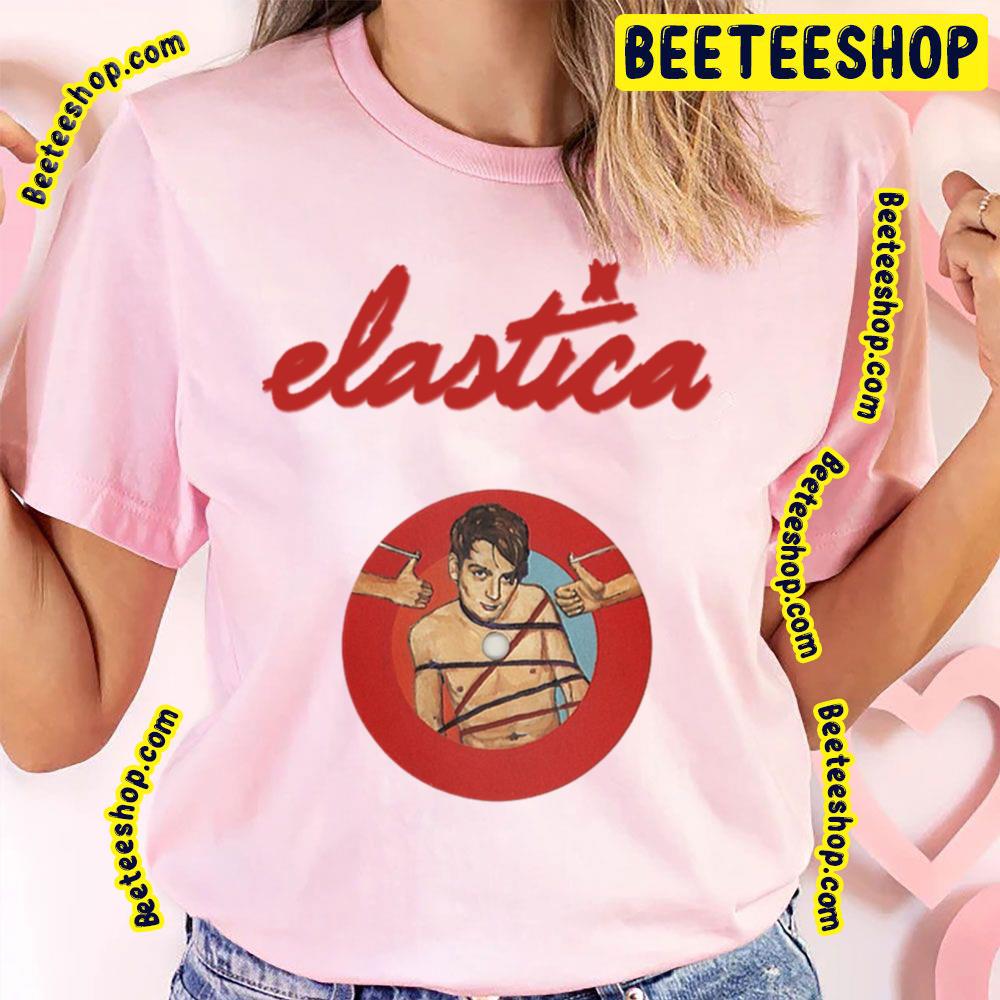 Red Logo Elastica Trending Unisex T-Shirt