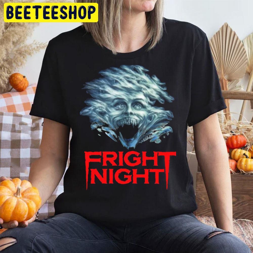 Red Logo Fright Night Happy Halloween Beeteeshop Trending Unisex T-Shirt