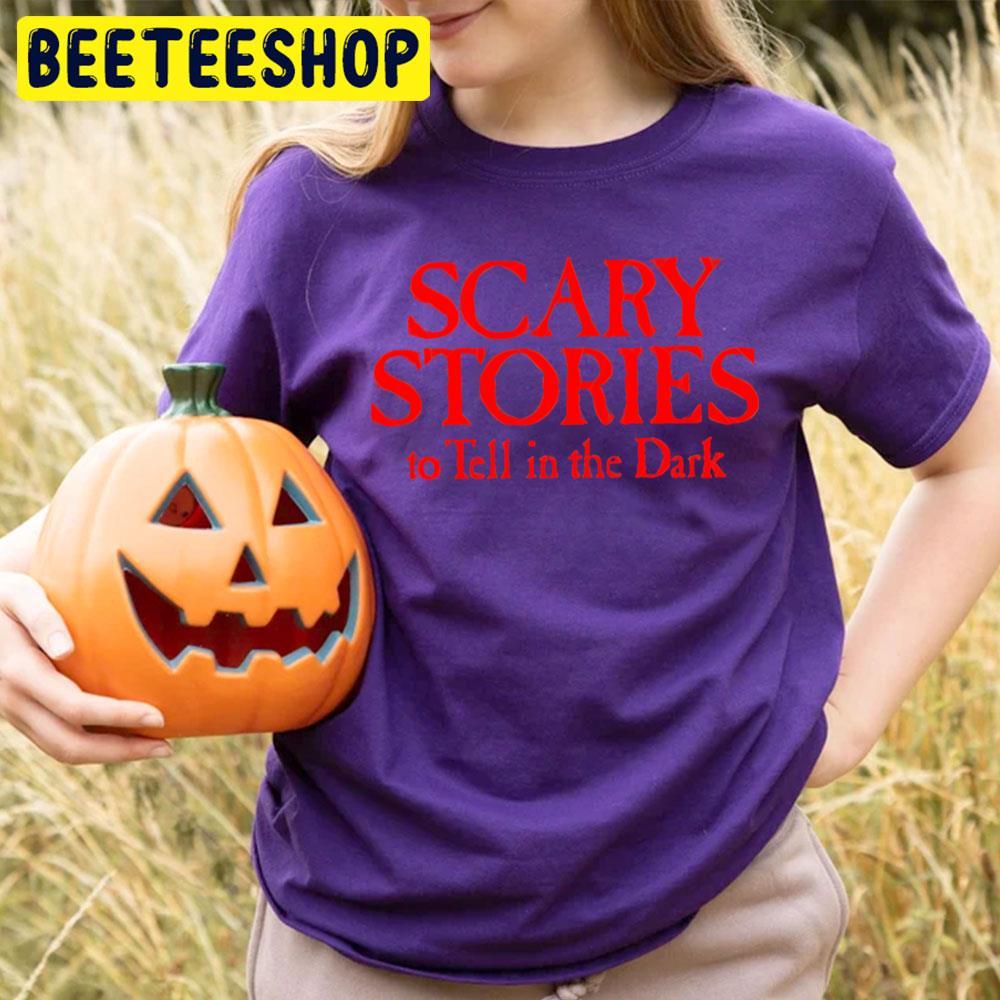 Red Logo Scary Stories To Tell In The Dark Happy Halloween Beeteeshop Trending Unisex T-Shirt