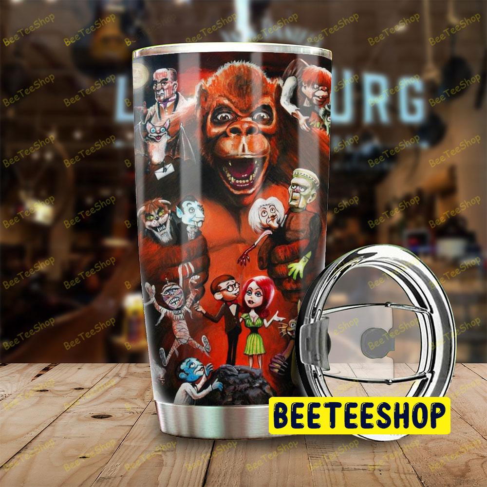 Red Monster Mad Monster Party Halloween Beeteeshop Tumbler