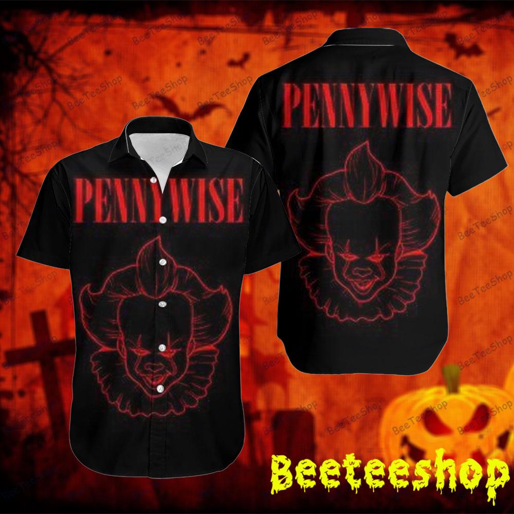 Red Pennywise It Halloween Beeteeshop Hawaii Shirt