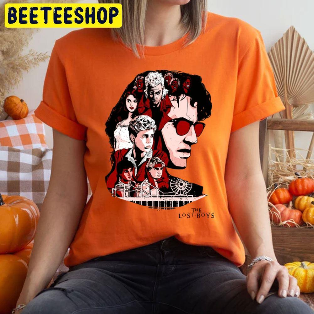 Red Seeing The Lost Boys Happy Halloween Beeteeshop Trending Unisex T-Shirt