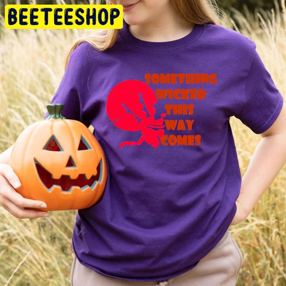 Red Style Something Wicked This Way Comes Happy Halloween Beeteeshop Trending Unisex T-Shirt