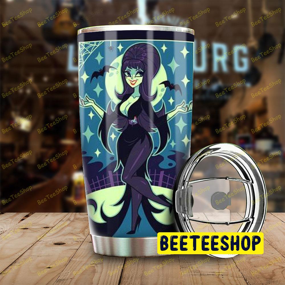 Retro Art Elvira Mistress Of The Dark Halloween Beeteeshop Tumbler