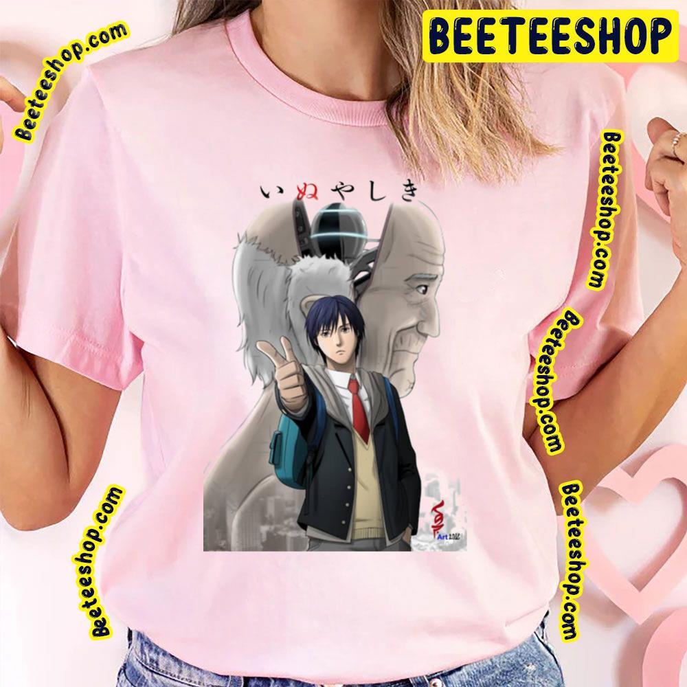 Retro Art Hand Inuyashiki Beeteeshop Trending Unisex T-Shirt