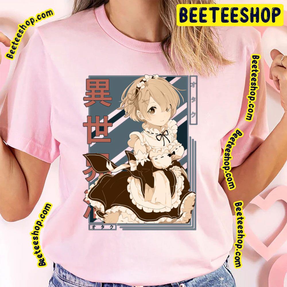 Retro Art Starting Life In Another World Rem Re Zero Beeteeshop Trending Unisex T-Shirt