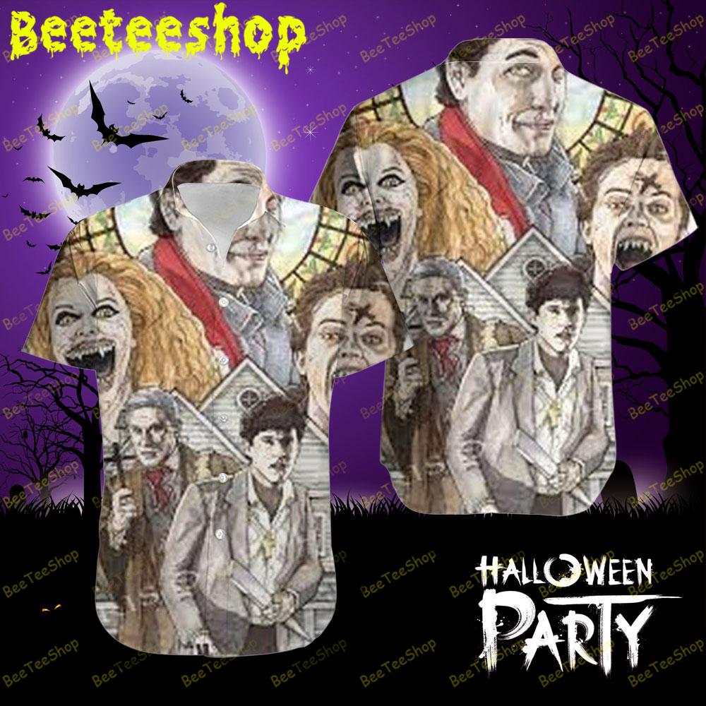 Retro Color Fright Night Halloween Beeteeshop Hawaii Shirt