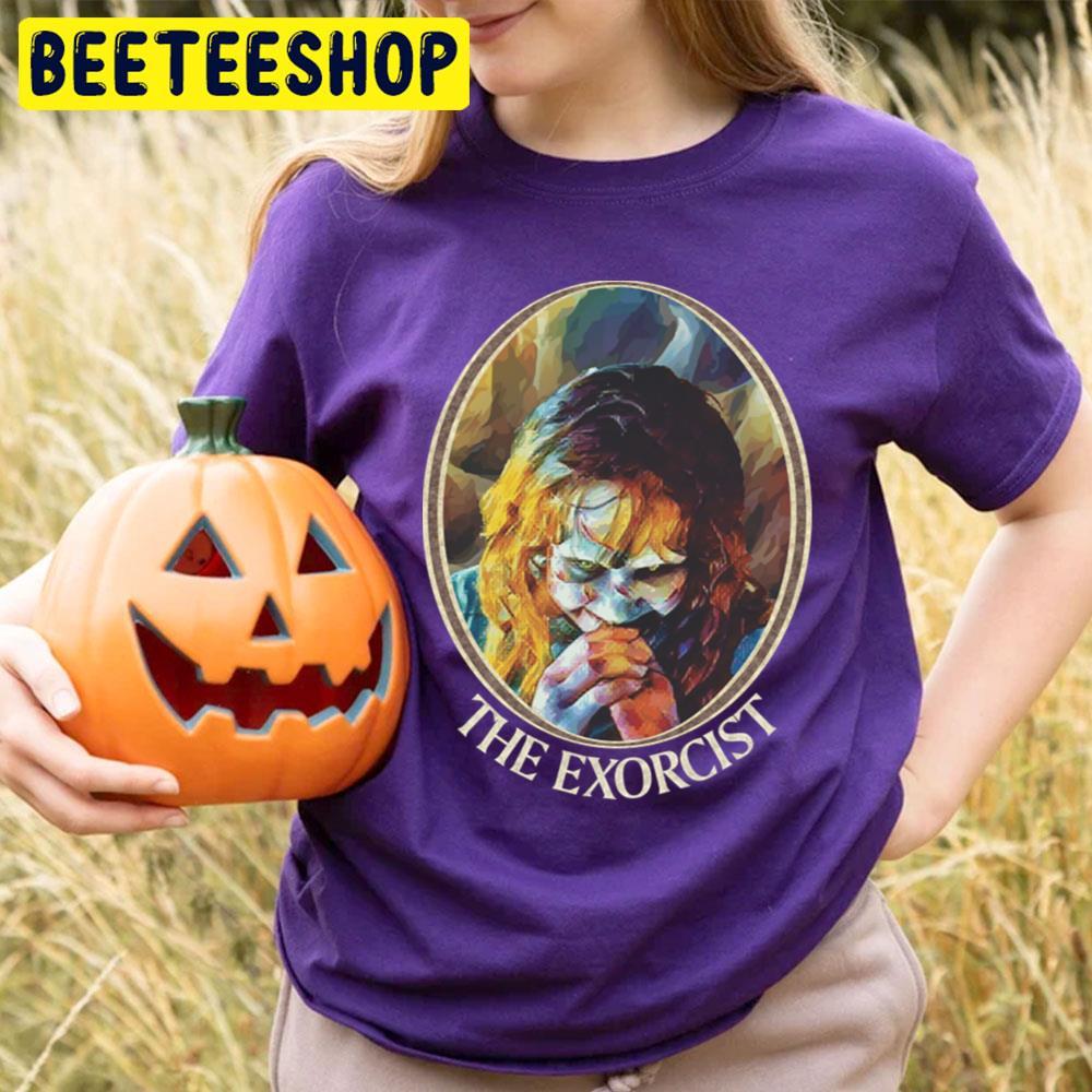 Retro Color The Exorcist Happy Halloween Beeteeshop Trending Unisex T-Shirt