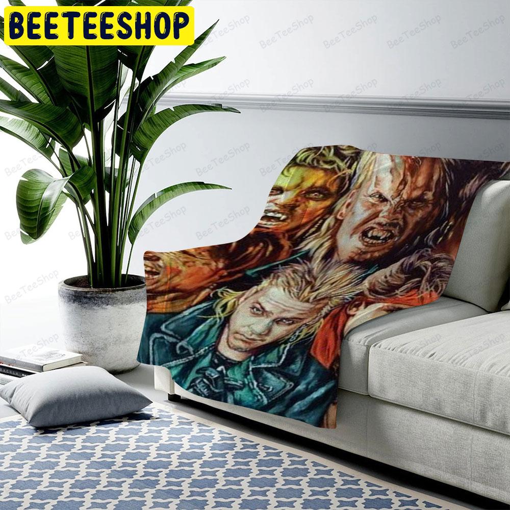 Retro Color The Lost Boys Halloween Beeteeshop US Cozy Blanket