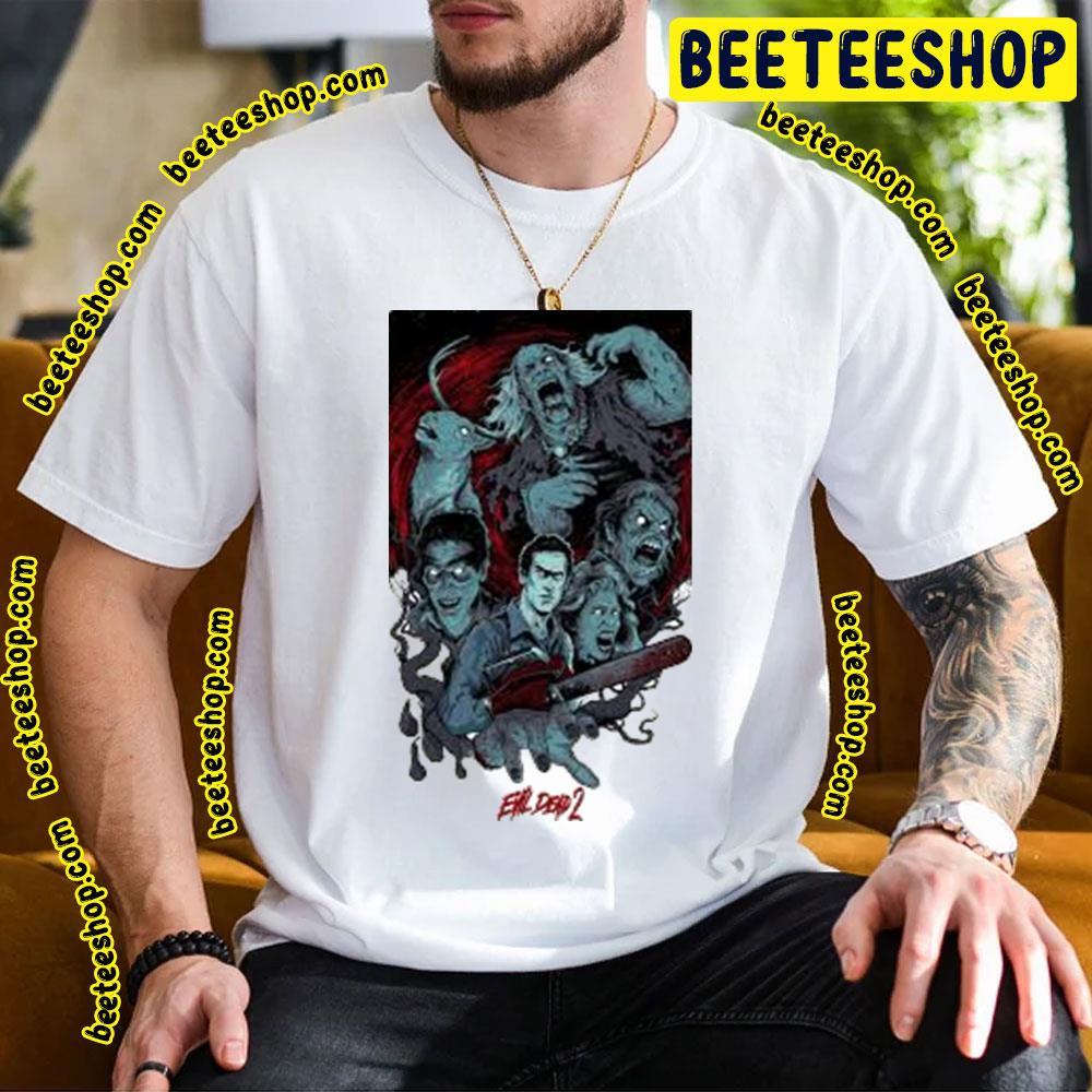 Retro Halloween Ash Williams Evil Dead Ii Beeteeshop Trending Unisex T-Shirt