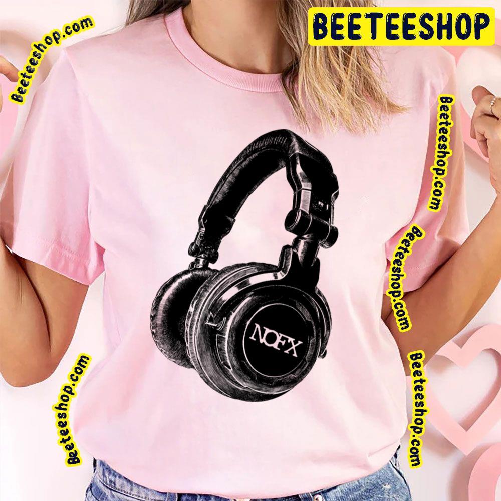 Retro Headphones Nofx Beeteeshop Trending Unisex T-Shirt