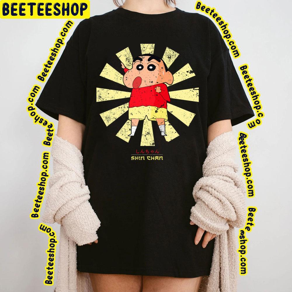 Retro Japanese Crayon Shin Chan Beeteeshop Trending Unisex T-Shirt