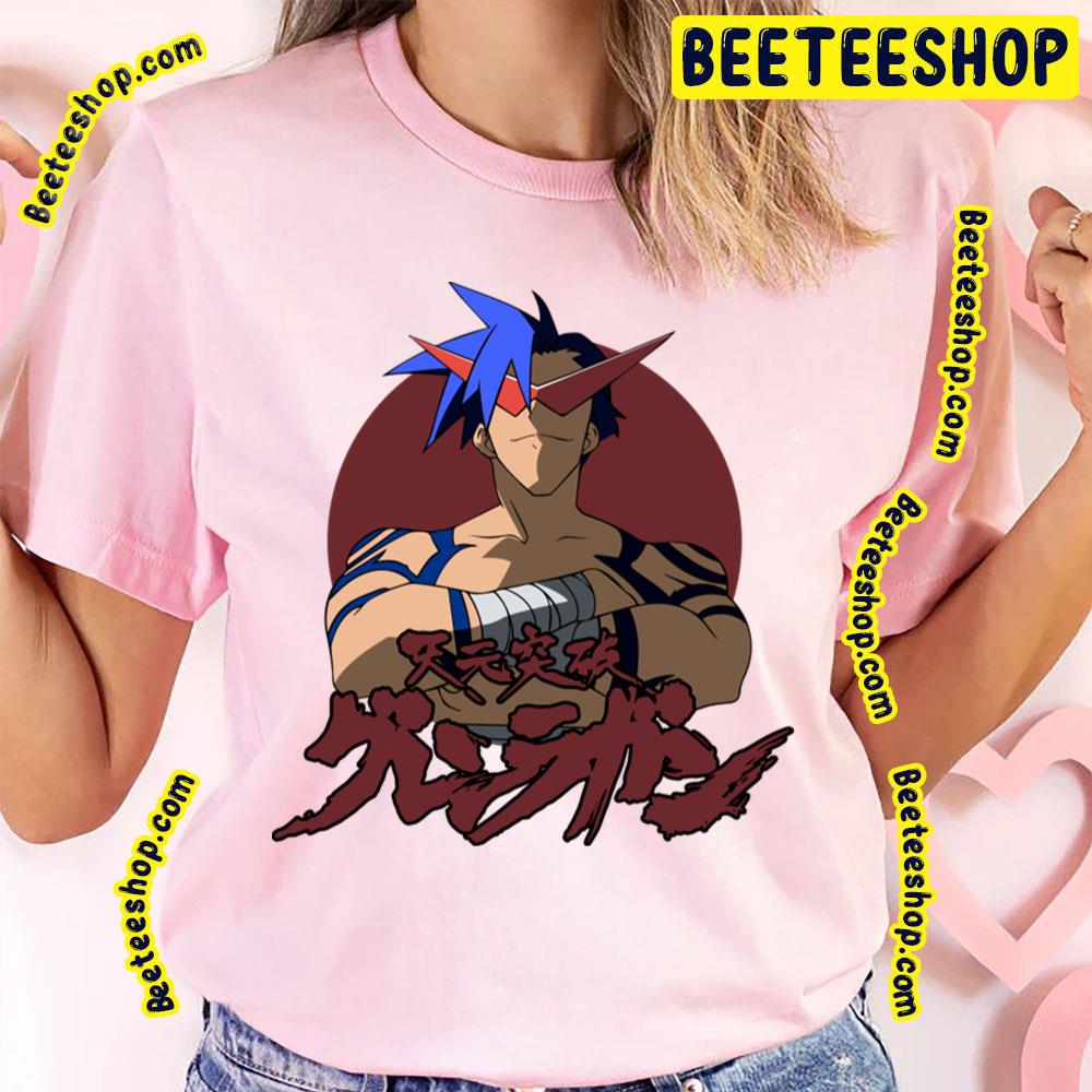 Retro Kamina Tengen Toppa Gurren Lagann Trending Unisex T-Shirt