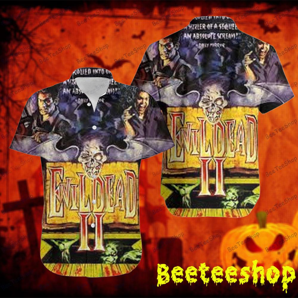 Retro Movie Evil Dead Ii Halloween Beeteeshop Hawaii Shirt