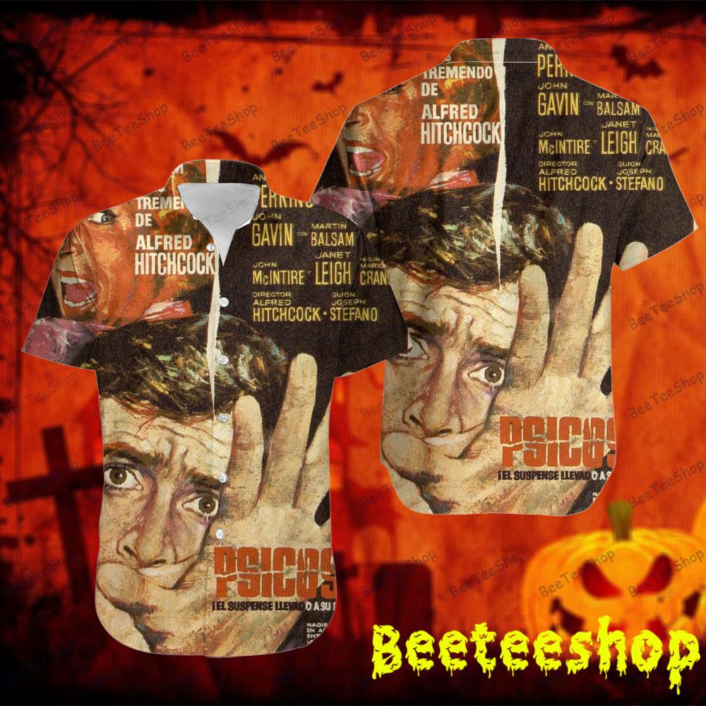 Retro Movie Psycho Halloween Beeteeshop Hawaii Shirt